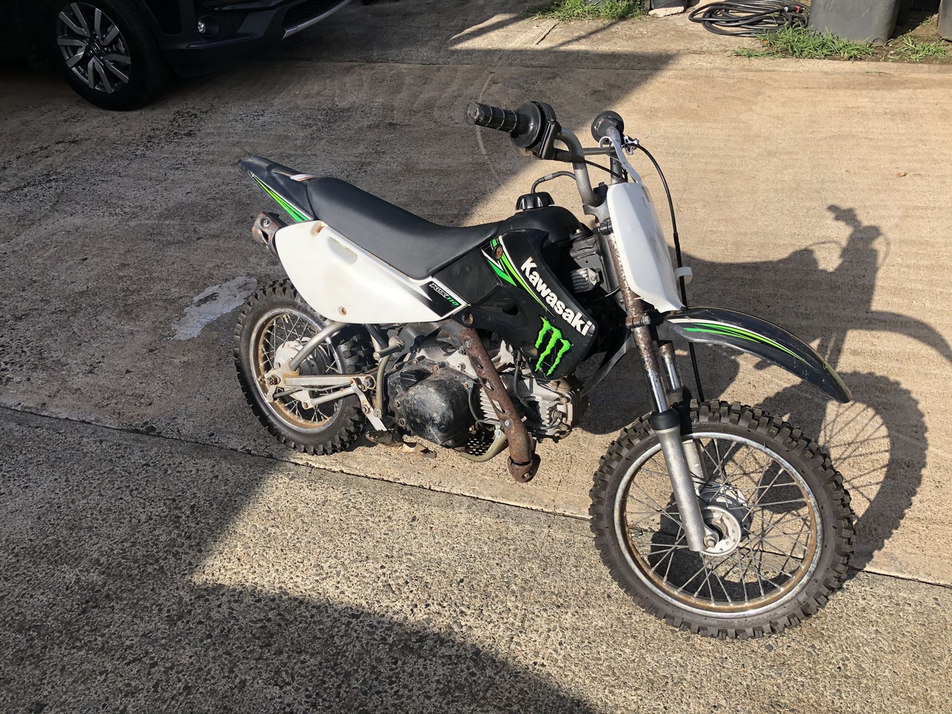 kawasaki klx pit bike