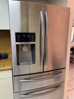 SAMSUNG REFRIGERATOR, SAMSUNG WASHER AND ELECTROLUX DRIYER