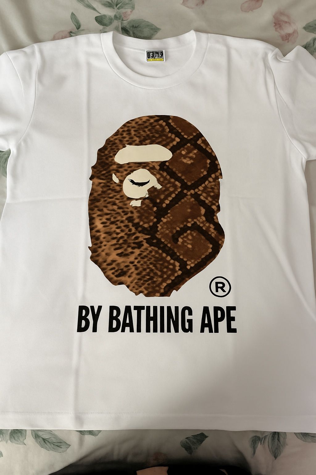 White Bape Tee