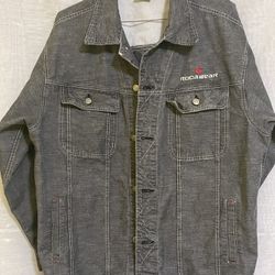 ROCAWEAR DENIM JACKET -GREY 