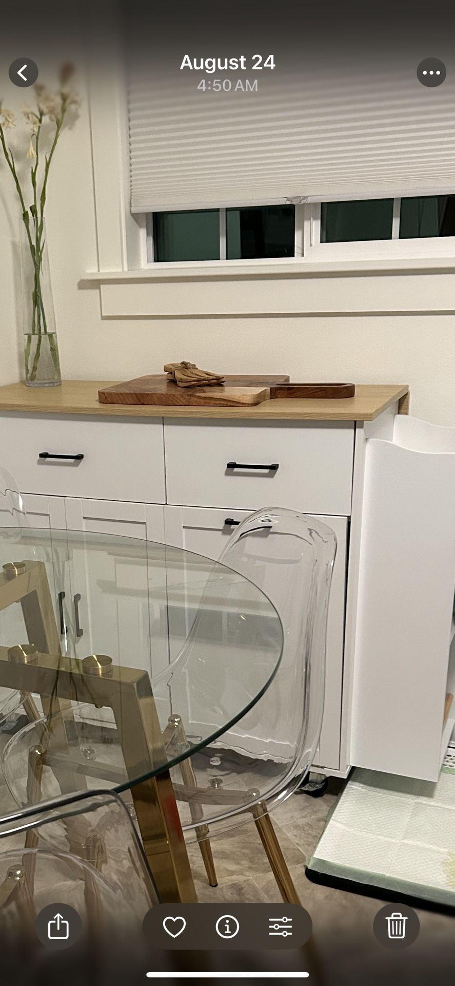 $100 OBO. Small Kitchen Island