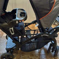Double Stroller (Sit And Stand)