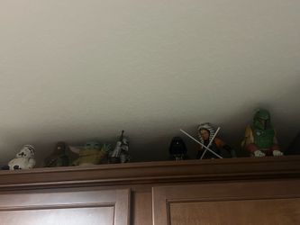 Cable guy Star Wars set of 7 figurine holders.