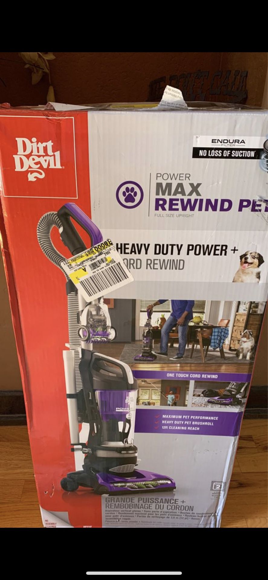 dirtdevil power max pet vacuum cleaner