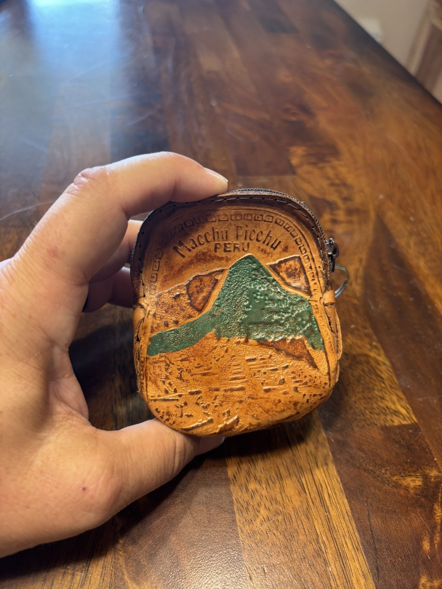 Machu Picchu Peru coin purse