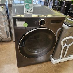 LG Gas Dryer 27 Inch Wide Stainless Steel With Touch Display