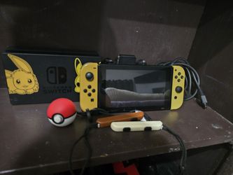 Nintendo Switch Let's Go Eevee And Pikachu Edition