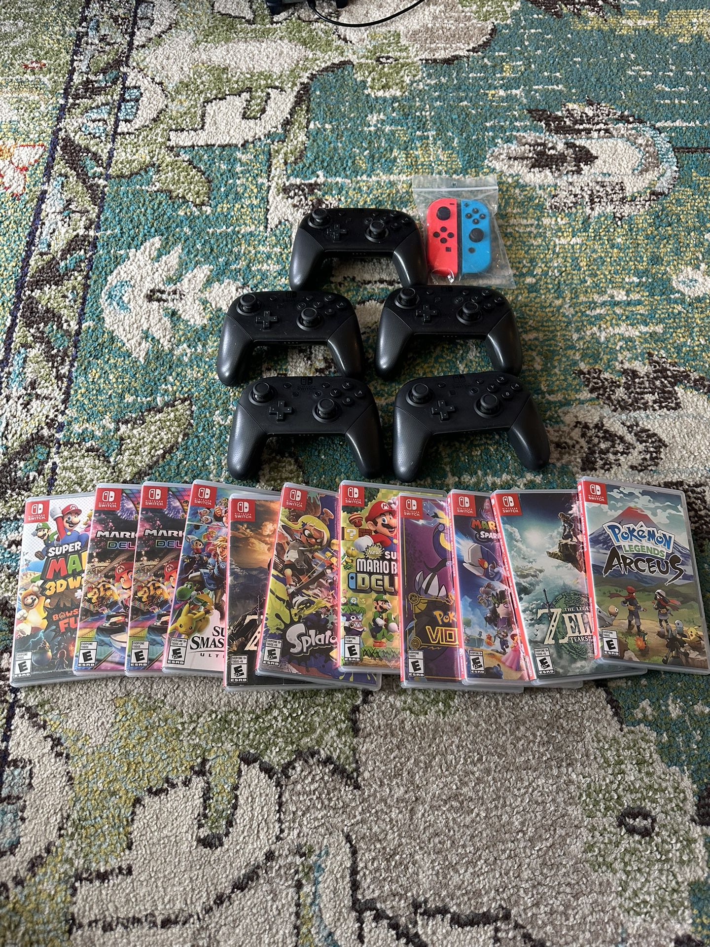 Nintendo Switch Games And Controllers