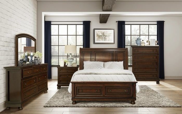 Memorial Day Sale, Casual, Transitional Styling Queen Bedroom Set w/Storage Drawers