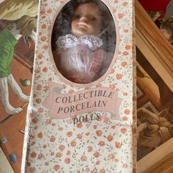 Collectible porcelain doll