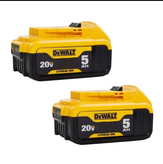 New Battery Dewalt 5.0 ah $120 Firm Price Or $60 One