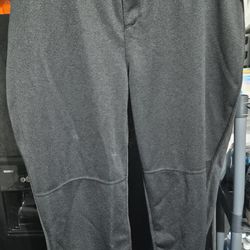 (BB - 24)  DOMARINI BASEBALL PANT KNICKER BLACK SIZE 2X-LARGE