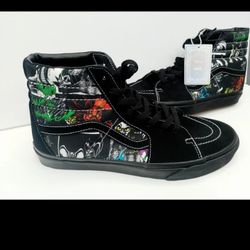 100yr DISNEY VILLAIN ANNIVERSARY HI-TOP VANS
