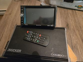 Kicker amp and boss double din