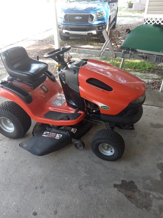 Scott's Riding Lawnmower By John Deere