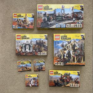 Photo LEGO Lone Ranger Complete Collection NEW - Sealed