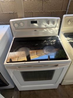 Whirlpool electric oven range CLEAN & Warranty / stove / estufa 