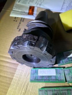 Lovejoy Face Mill Cutter with Carbide Inserts
