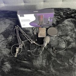 TECURS USB Microphone, Condenser Microphone Kit