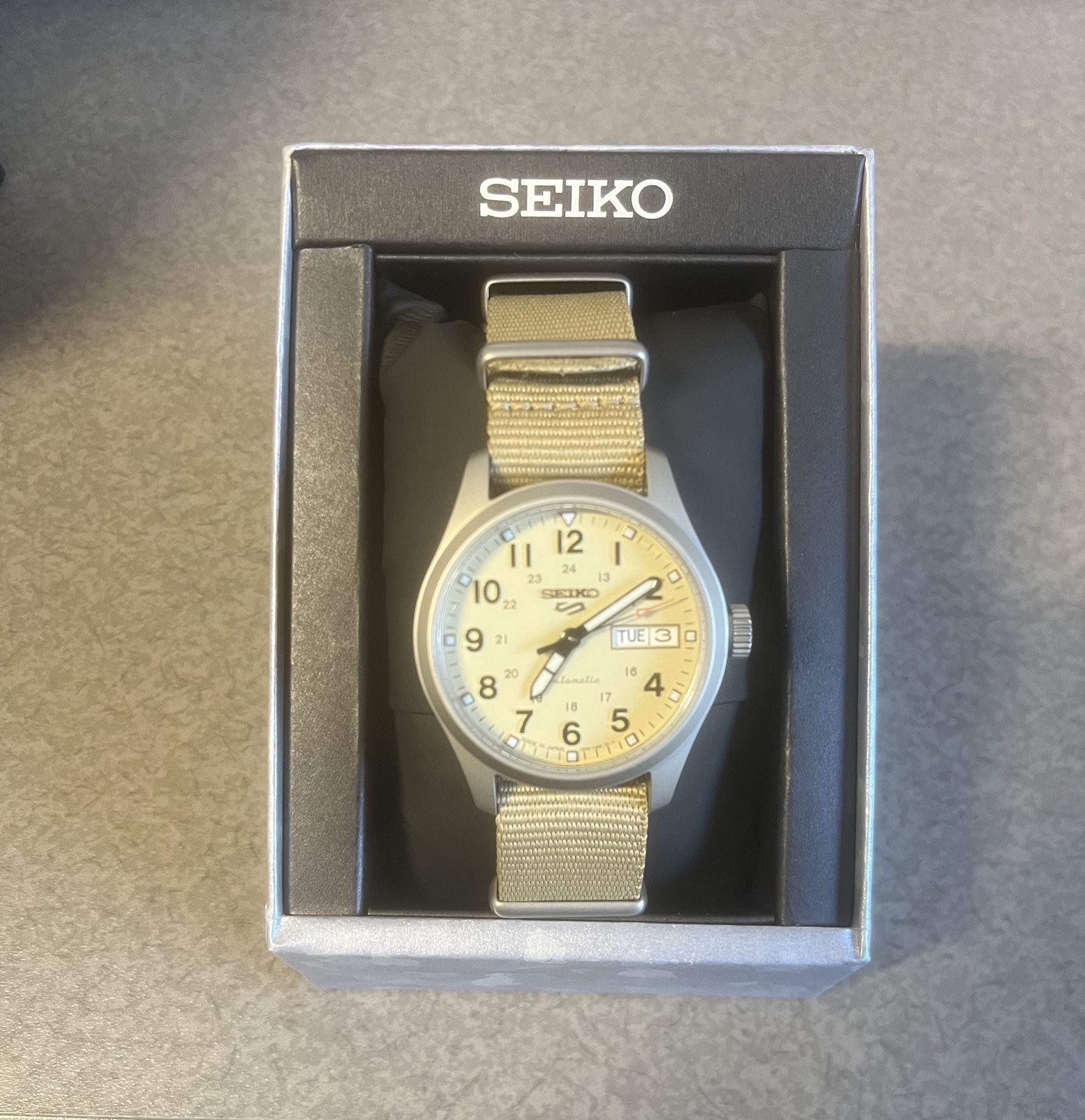 Seiko 5 Sports Field Series Watch, Automatic w/ Manual Winding 
