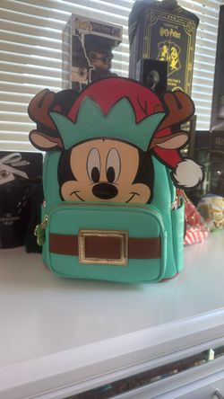 Disney Loungefly Mickey Christmas Bag