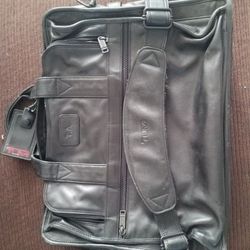Tumi Leather brief, used.