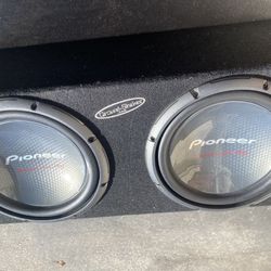 pioneer Subwoofers 12’s