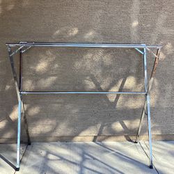 Folding Metal Clothing Rack