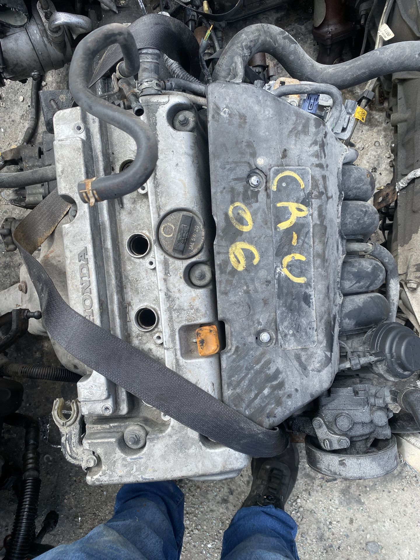Engine And Transmission 2006 Honda Crv