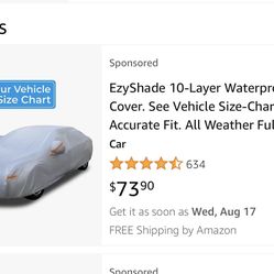 EZYshade Complete Car Cover 