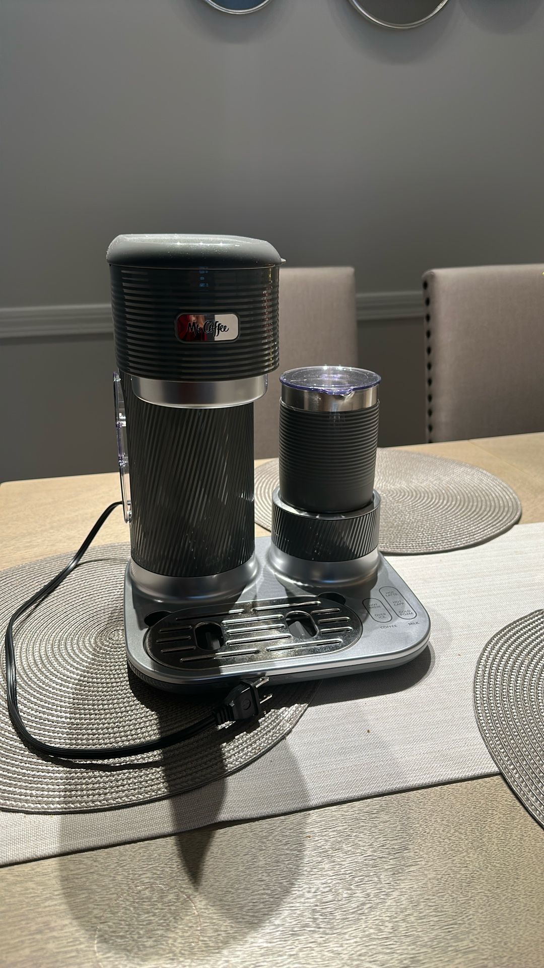 Mr Coffee- Coffee Machine. Gray Color