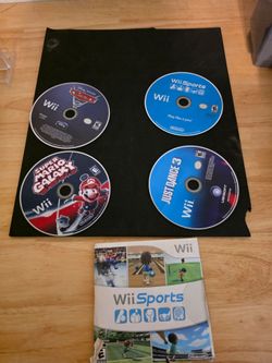 Nintendo Wii Games Lot of 4 Discs