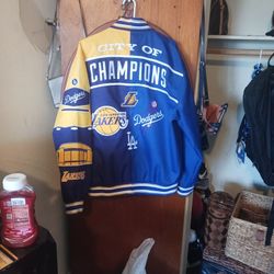 Los Angeles Championship Jacket Dodgers And Lakers for Sale in Los Angeles CA OfferUp