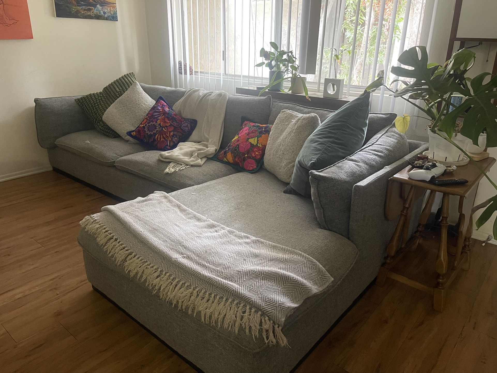 Grey Sofa $300