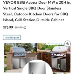 BBQ Stainless Steel Access Door