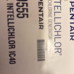 Pentair Intellichlor Ic40 520555