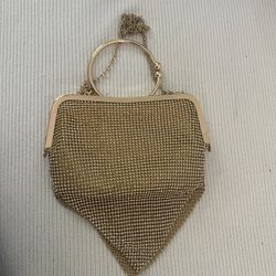 Gold Fringe Costume Bag