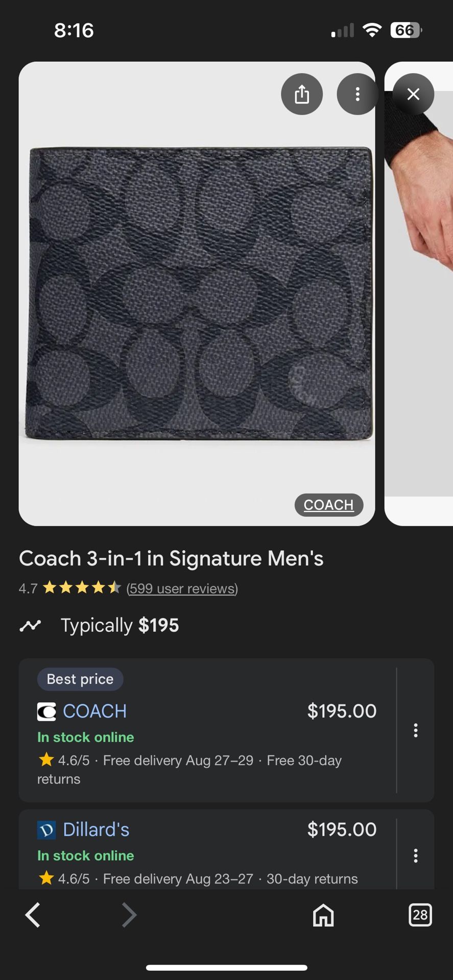 Brand New Coach Wallet