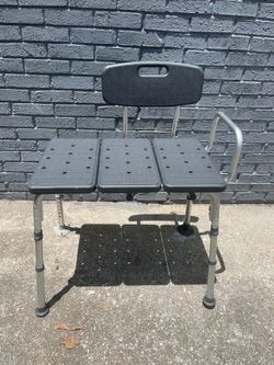 Grey long shower chair 20.00