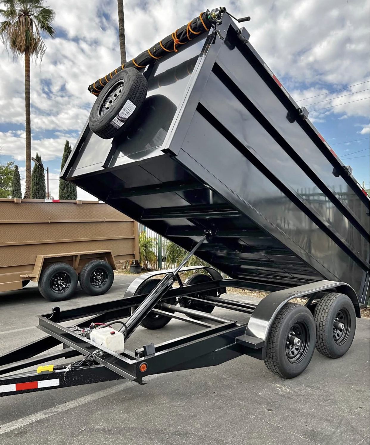 Smooth Finish Dump Trailer