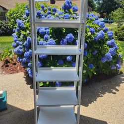 Ikea Ladder 5 Tier Bookcase/ Shelving Storage or Decoration