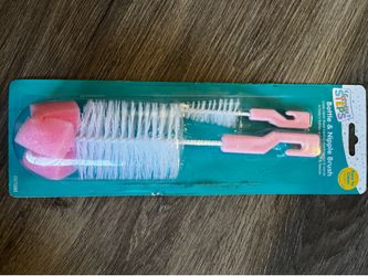 Bottle and nipple brush
