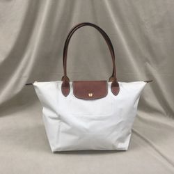 Longchamp Le Pliage Original Tote Bag Size Large White Paper