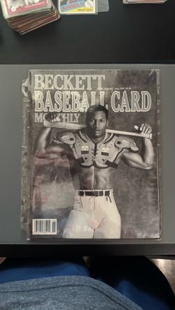 Beckett Baseball Card Monthly #63 June 1990 Bo Jackson Cover Vintage Magazine