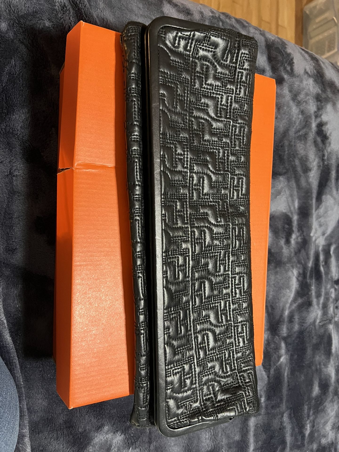 Herve Leger Flap Clutch
