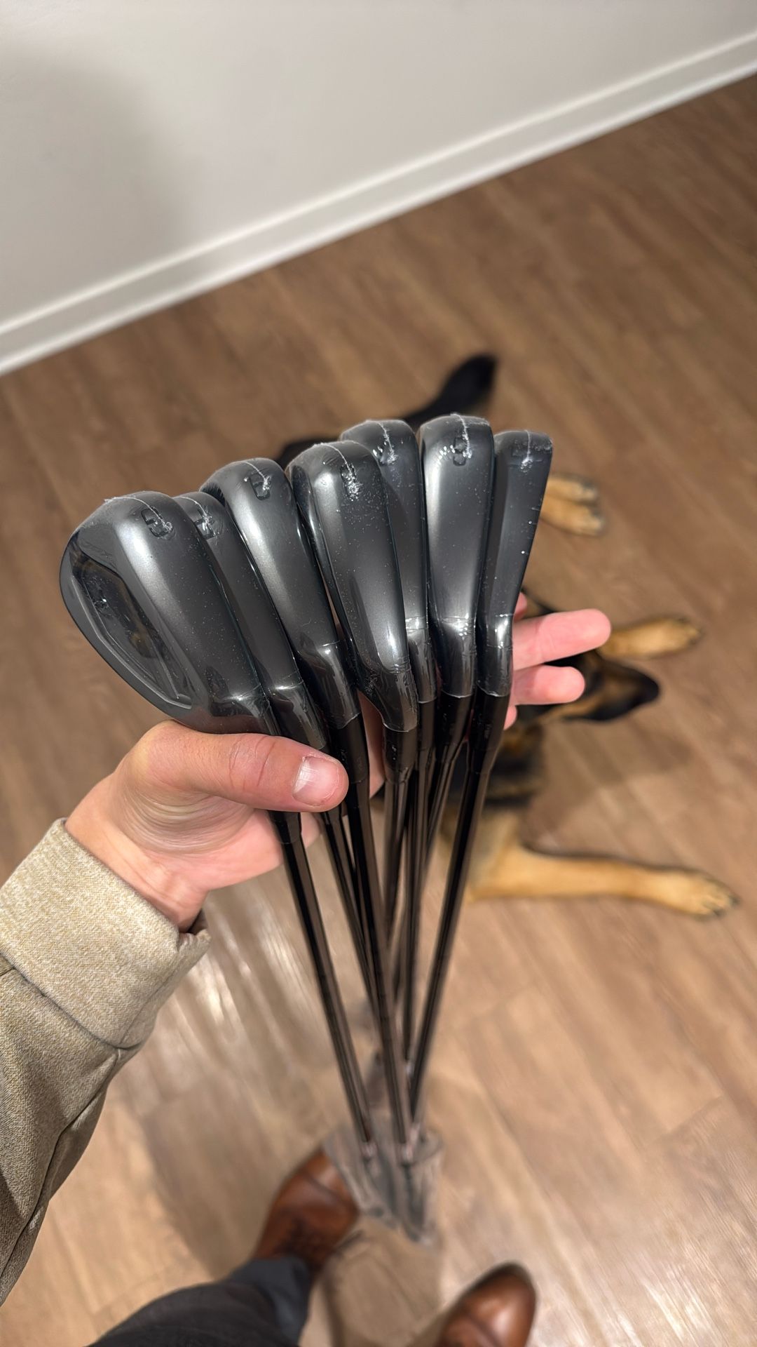 Mizuno JPX 925 HOTMETAL Irons In Black