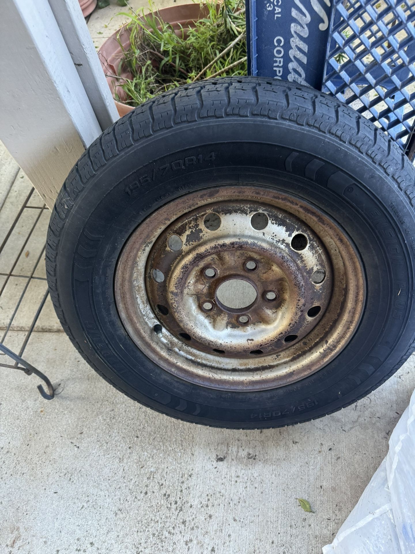 Trailer Tire And Wheel