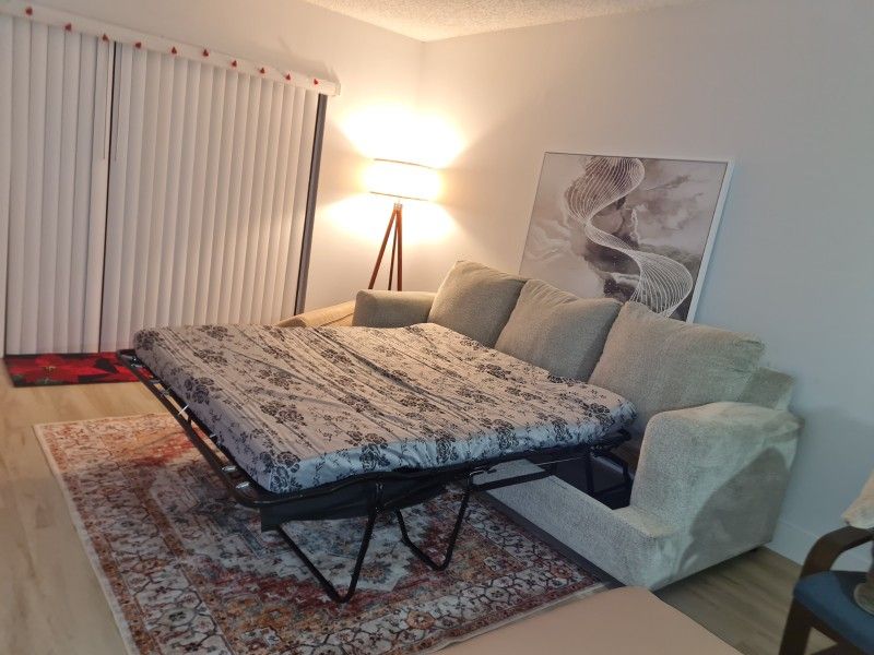 Sleeper SOFA With Memory FOAM Mattress