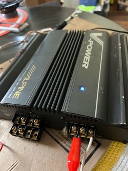 ALPINE MRP F200 4/3/2 CHANNEL  V POWER AMPLIFIER