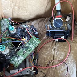 Toshiba cathode ray tubes with coolant still in.